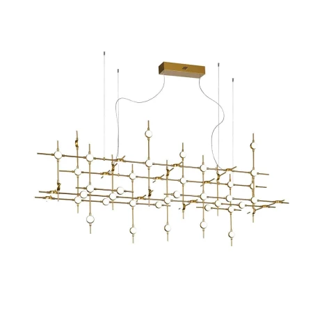 Lampa designerska wisząca Provenza MD18001067-55A GD - Italux